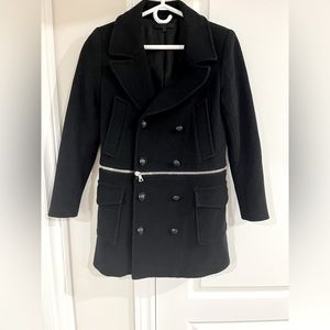 Izzue Collection two in one wool jacket